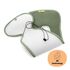 Protectie Antitranspiratie Scaun Auto GR 1 + Bumbac, Organic Moss, Aeromoov, Culoare: Verde inchis - poza 2 - ExclusivMAG.ro