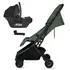 Carucior 2 in 1 Lionelo Sia Flex - Verde, Culoare: Verde inchis, Model: 2 in 1 - poza 10 - ExclusivMAG.ro