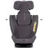 Scaun auto Chipolino Techno iGrow I-Size 40-150 cm cu sistem Isofix si sezut rotativ charcoal, Culoare: Gri, Grupa: 0-36kg (0 luni - 12 ani) - poza 4 - ExclusivMAG.ro