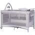 Patut pliabil Chipolino Luna - platinum, Culoare: Gri deschis, Dimensiuni: 120x60  - ExclusivMAG.ro
