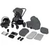 Carucior 3 in 1 Lionelo Carmine - Gri, Culoare: Gri, Model: 3 in 1 - poza 2 - ExclusivMAG.ro