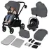 Carucior 3 in 1 Lionelo Carmine - Gri, Culoare: Gri, Model: 3 in 1 - poza 5 - ExclusivMAG.ro