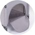 Patut pliabil Chipolino Relax platinum linen cu laterala culisanta, Culoare: Gri deschis, Dimensiuni: 120x60 - poza 5 - ExclusivMAG.ro