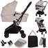 Carucior 2 in 1 Lionelo Sia Flex - Bej, Culoare: Bej, Model: 2 in 1  - ExclusivMAG.ro