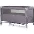 Patut pliabil Chipolino Relax charcoal linen cu laterala culisanta, Culoare: Gri, Dimensiuni: 120x60 - poza 2 - ExclusivMAG.ro