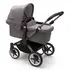 Carucior Bugaboo Donkey 5 Mono - Graphite Grey Melange, Culoare: Gri deschis, Model: 2 in 1 - poza 3 - ExclusivMAG.ro