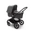 Carucior 2 in 1 Bugaboo Fox 2 Complete - Black Grey Melange, Culoare: Gri, Model: 2 in 1 - poza 3 - ExclusivMAG.ro