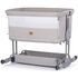 Patut co-sleeper si tarc Chipolino Zen platinum, Culoare: Gri deschis, Dimensiuni: 80x50 - poza 7 - ExclusivMAG.ro