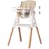 Scaun de masa Chipolino Multi 4 in 1 cashmere, Culoare: Bej - poza 3 - ExclusivMAG.ro