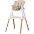 Scaun de masa Chipolino Multi 4 in 1 cashmere, Culoare: Bej - poza 4 - ExclusivMAG.ro