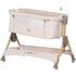 Patut co-sleeper pliabil Chipolino SleepNFold cashmere, Culoare: Bej, Dimensiuni: 80x50 - poza 6 - ExclusivMAG.ro