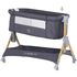Patut co-sleeper pliabil Chipolino SleepNFold charcoal, Culoare: Gri, Dimensiuni: 80x50 - poza 6 - ExclusivMAG.ro