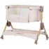 Patut co-sleeper pliabil Chipolino SleepNFold cashmere, Culoare: Bej, Dimensiuni: 80x50 - poza 3 - ExclusivMAG.ro