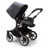 Carucior Bugaboo Donkey 5 Mono - Graphite Stormy Blue, Culoare: Albastru inchis, Model: 2 in 1 - poza 3 - ExclusivMAG.ro
