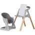 Scaun de masa Chipolino Multi 4 in 1 charcoal, Culoare: Gri - poza 7 - ExclusivMAG.ro