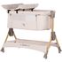 Patut co-sleeper pliabil Chipolino SleepNFold cashmere, Culoare: Bej, Dimensiuni: 80x50 - poza 4 - ExclusivMAG.ro