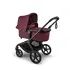 Carucior 2 in 1 Bugaboo Fox 5 Renew - Black Dark Cherry, Culoare: Visiniu, Model: 2 in 1 - poza 5 - ExclusivMAG.ro