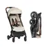 Carucior sport Petite&Mars Fly, Pana la 22 kg, 0 luni+, Bej, Culoare: Bej, Model: sport - poza 4 - ExclusivMAG.ro