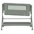 Patut co-sleeper Lionelo Leonie Plus - Verde, Culoare: Verde inchis, Dimensiuni: 80x50 - poza 5 - ExclusivMAG.ro