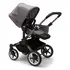 Carucior Bugaboo Donkey 5 Mono - Graphite Grey Melange, Culoare: Gri deschis, Model: 2 in 1 - poza 2 - ExclusivMAG.ro