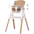 Scaun de masa Chipolino Multi 4 in 1 latte, Culoare: Crem - poza 3 - ExclusivMAG.ro