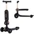 Trotineta Chipolino Bloomi black, Culoare: Negru  - ExclusivMAG.ro