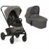 Carucior Joie multifunctional 2 in 1 Chrome Foggy Gray, Culoare: Gri  - ExclusivMAG.ro Carucior Joie multifunctional 2 in 1 Chrome Foggy Gray, Culoare: Gri