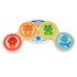 Jucarie muzicala de lemn Hape Magic Touch Drum™ Baby Einstein  - ExclusivMAG.ro Jucarie muzicala de lemn Hape Magic Touch Drum™ Baby Einstein