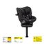 Scaun auto Joie I-Spin 360° Coal, nastere-105 cm - poza 2 - ExclusivMAG.ro