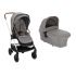 Carucior Nuna compact Triv Chestnut 2 in 1, Culoare: Gri