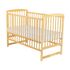 Patut din lemn BabyNeeds Ola 120x60 cm, Natur